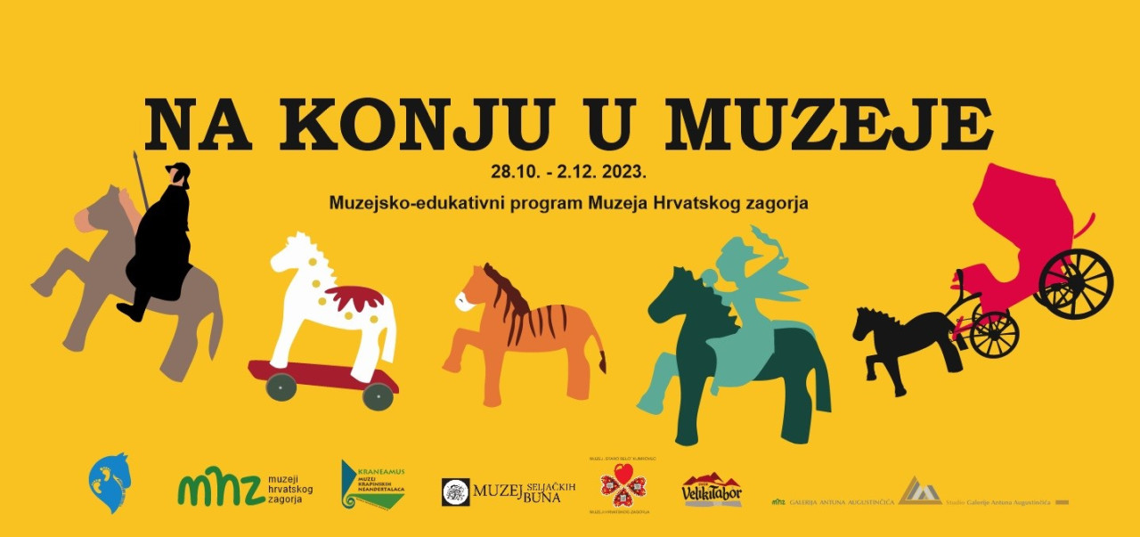„NA KONJU U MUZEJE“ - Počinje druga sezona  muzejsko-edukativnog programa Muzeja Hrvatskog zagorja